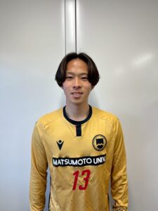 選手：向山 悦生の画像